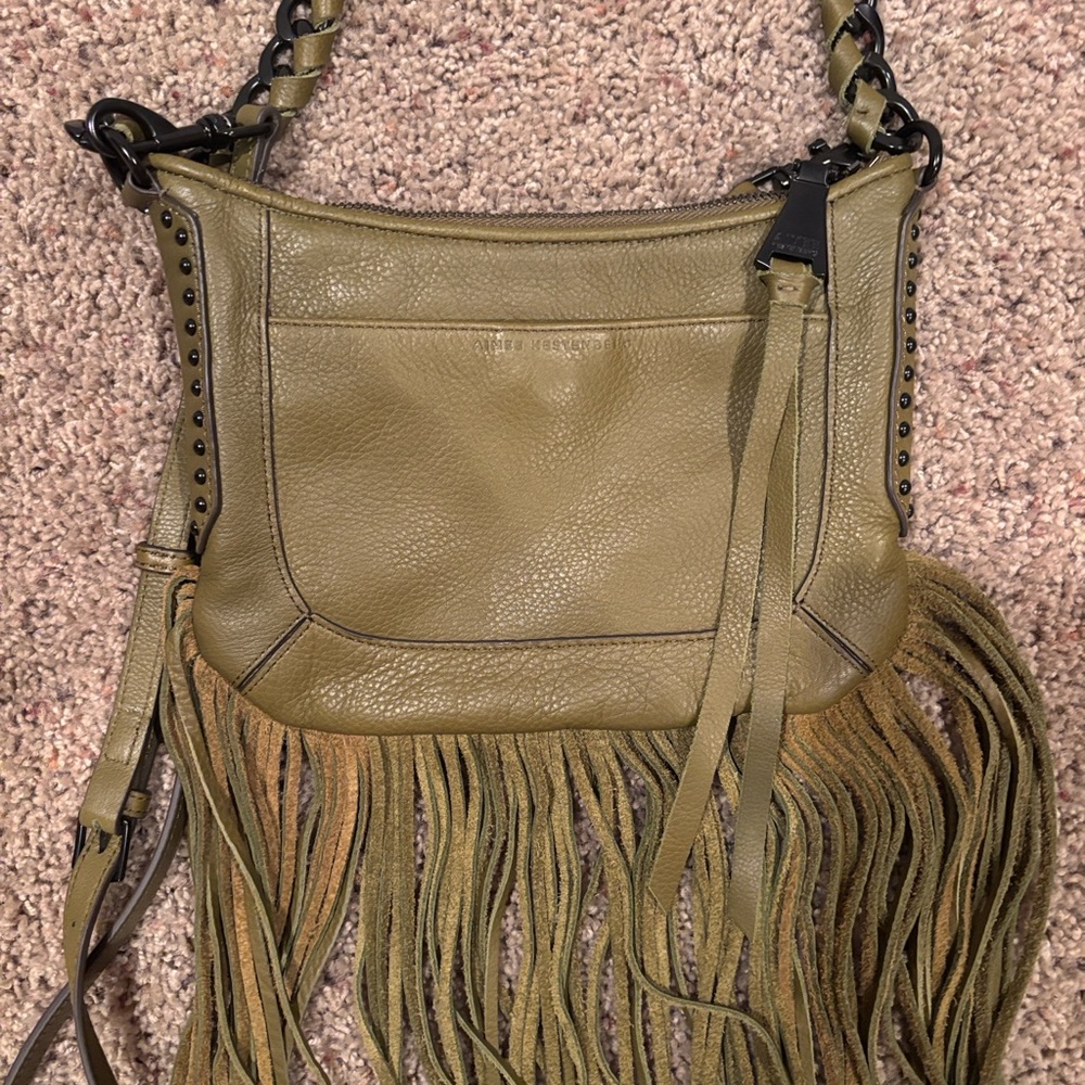 Aimee Kestenberg Take Me Out Fringe Leather Crossbody